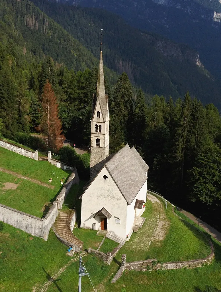 Vallada Agordina (Veneto, Italy), San Simon church
