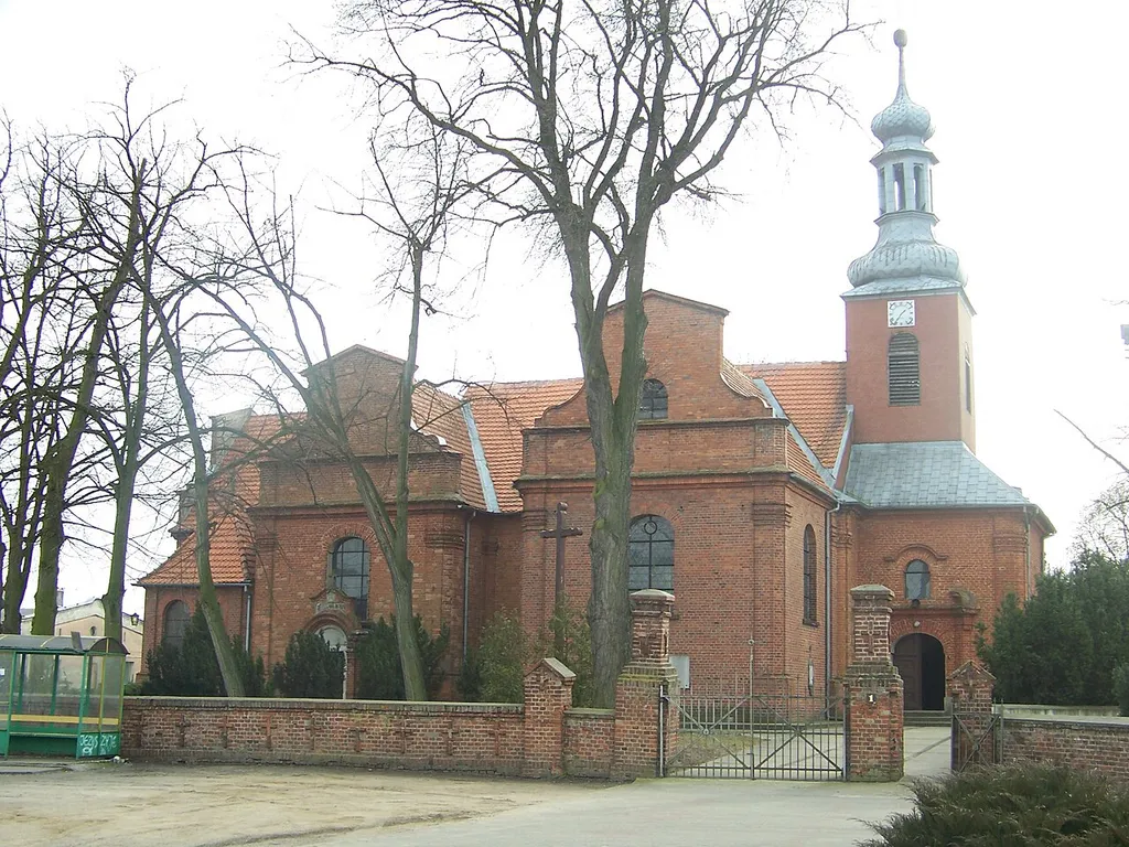 Saint Catherine of Alexandria church in Głuchowo, Poland