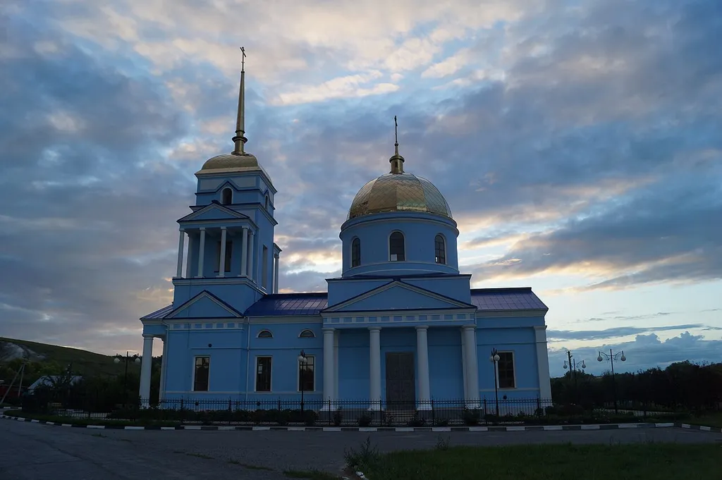 Church in Yutanovka, Belgorodskaya oblast