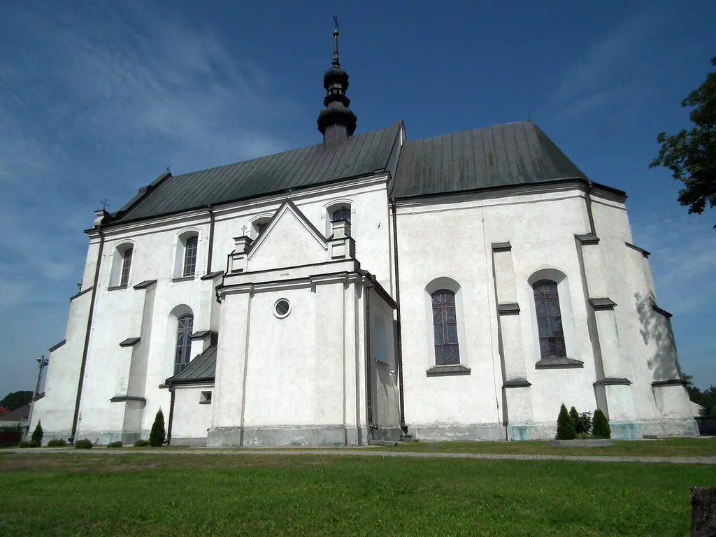 Holy Trinity church in Zaklików, Poland.