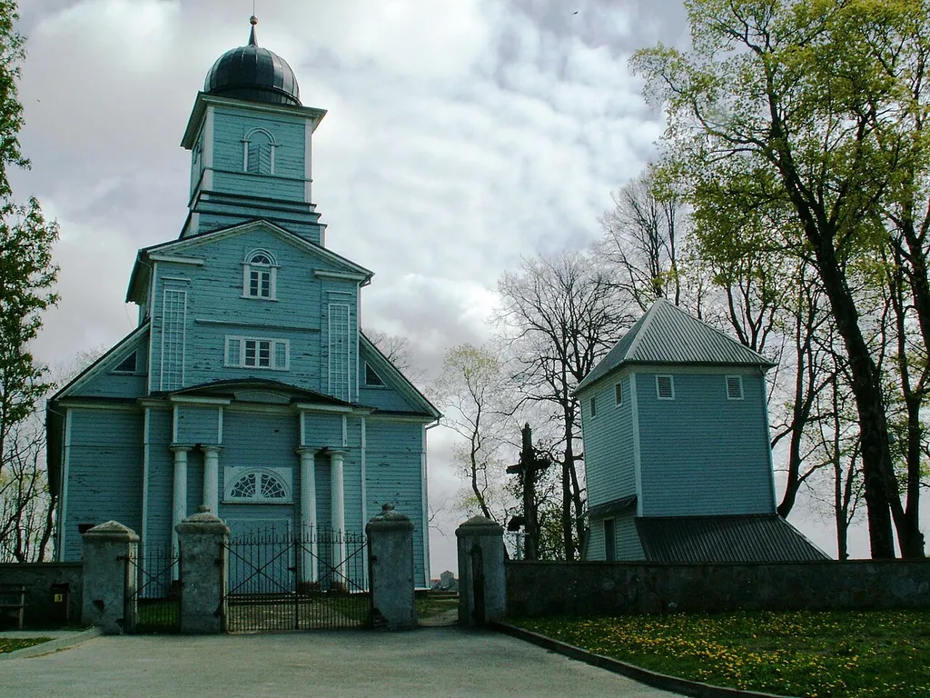 Laukžemė church, Kretinga district, Lithuania