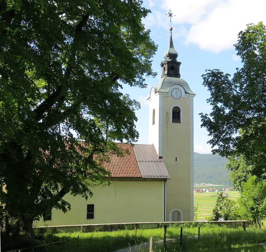 Saint Anthony of Padua Church in Zdenska Vas, Municipality of Dobrepolje, Slovenia
