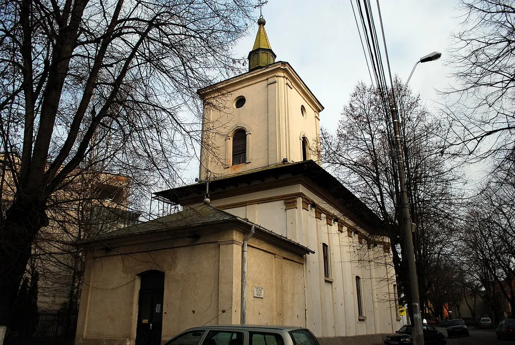 The Forty Martyrs of Sebaste church (built 1760) in Iaşi, Romania