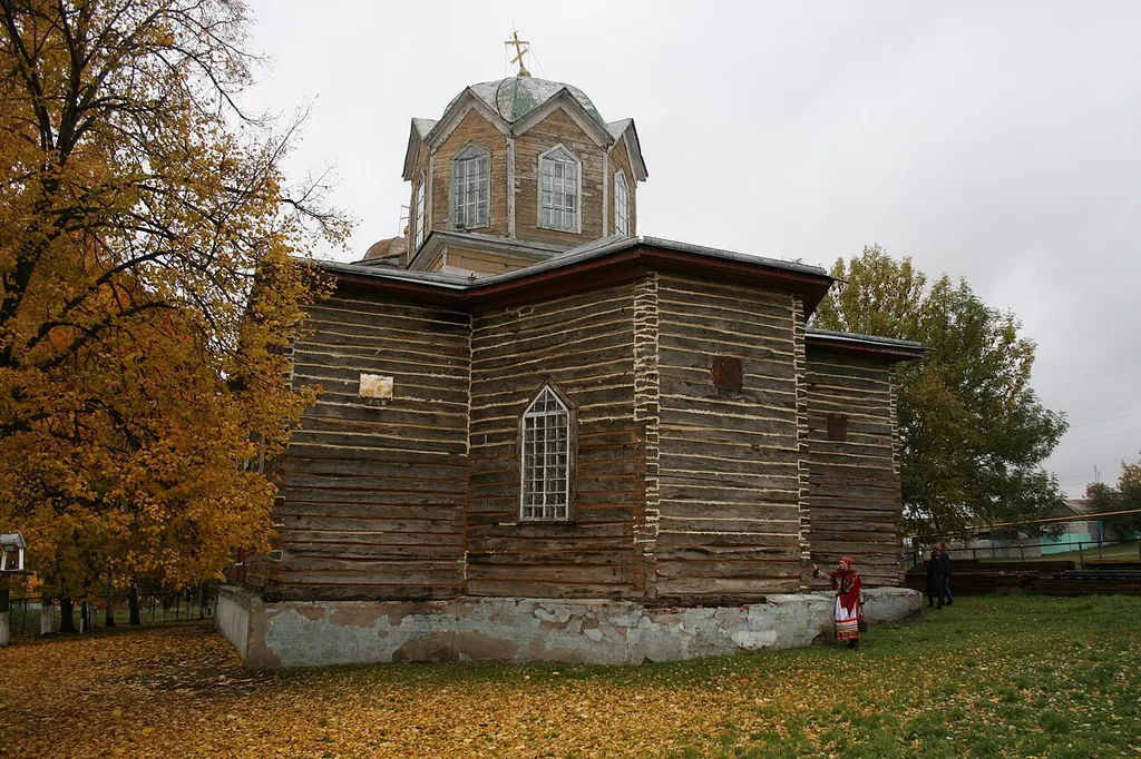 Покровская церковь в Тростенце. Новооскольский район Белгородской области.
