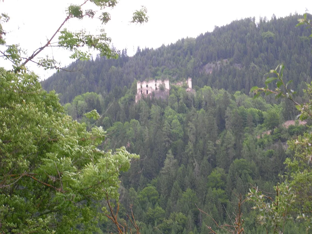 Ruin of castle Frojach-Katsch