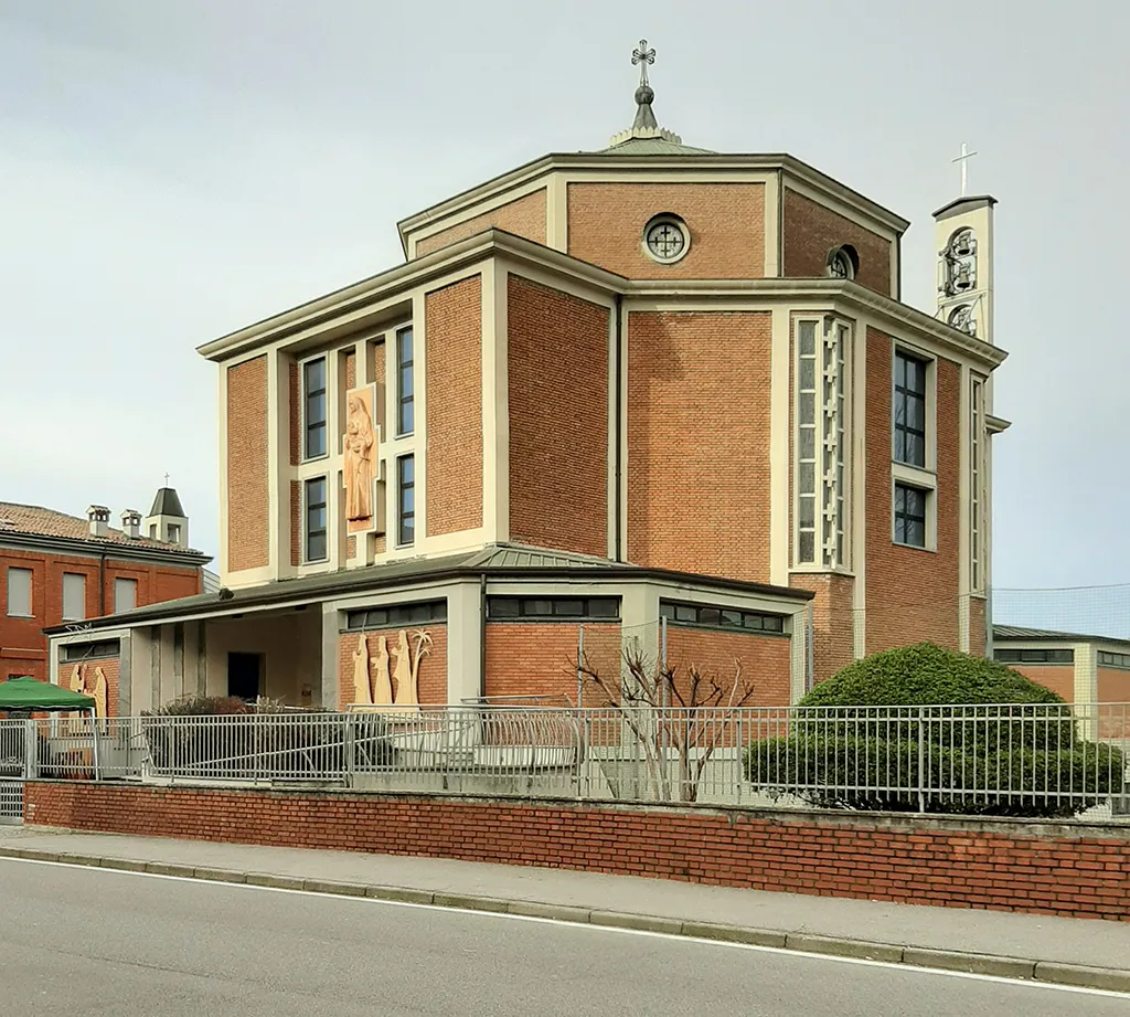 Lodi, la chiesa parrocchiale di Santa Francesca Cabrini.