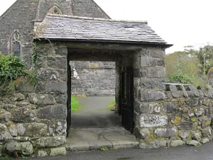 Churchyard Wall and Lychgate to the Church of St John the Baptist