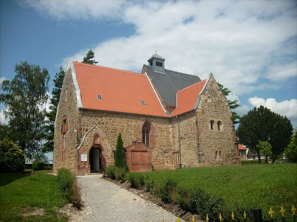 Church of the village of Bocka (Windischleuba, district of Altenburger Land, Thuringia)
