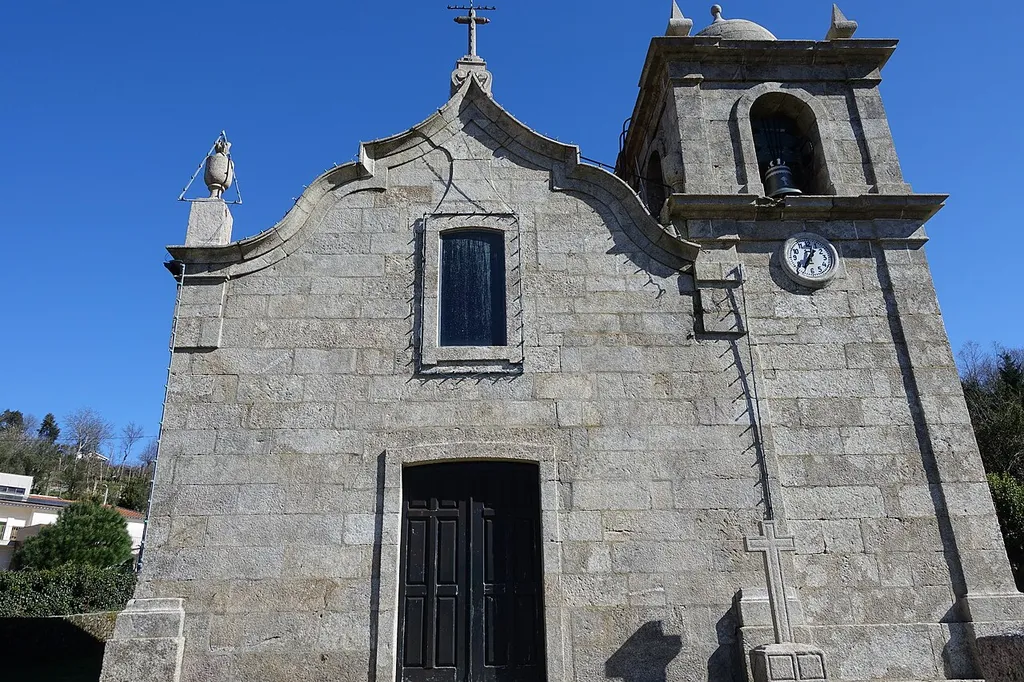 Church of Ruivães in Vieira do Minho Portugal.