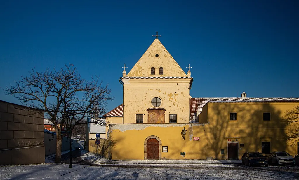 Loretánské náměstí kapucínský klášter