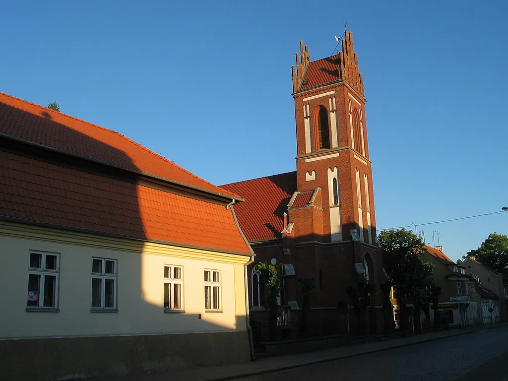 Mrągowo, ul. Królewiecka 30 - rzymskokatolicki kościół parafialny p.w. św. Wojciecha, 1892-1896
