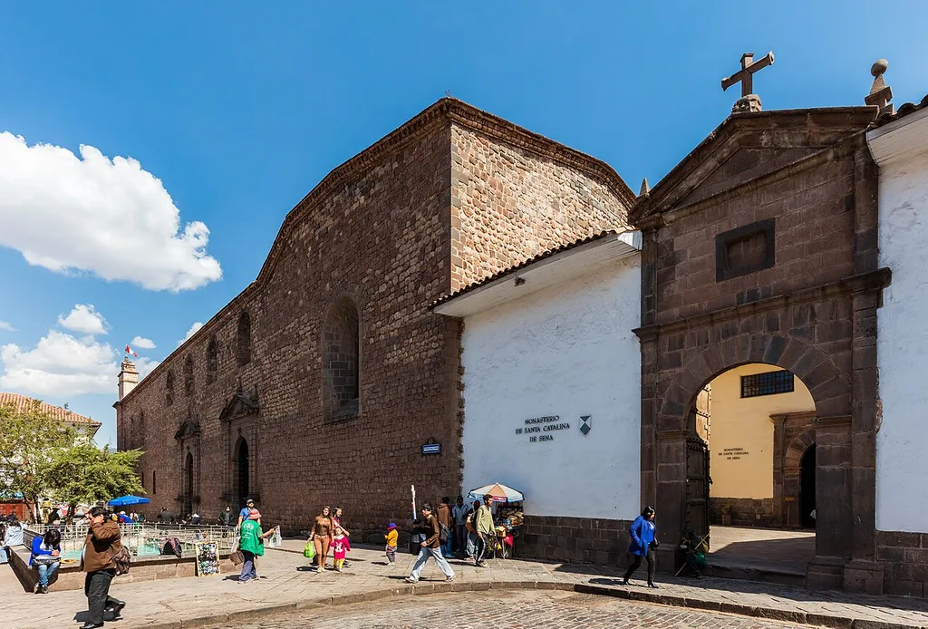 St Catherine church and convent, Plaza de Armas, Cusco, Peru