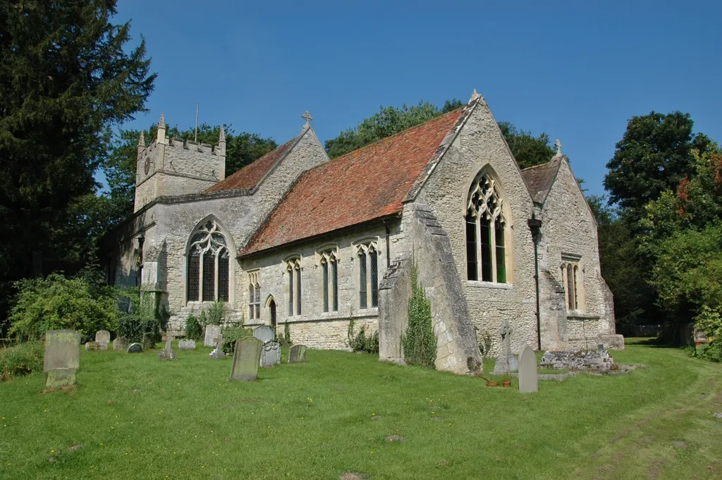 St Bartholomew's parish church, Brightwell Baldwin, Oxfordshire, seen from the southeast