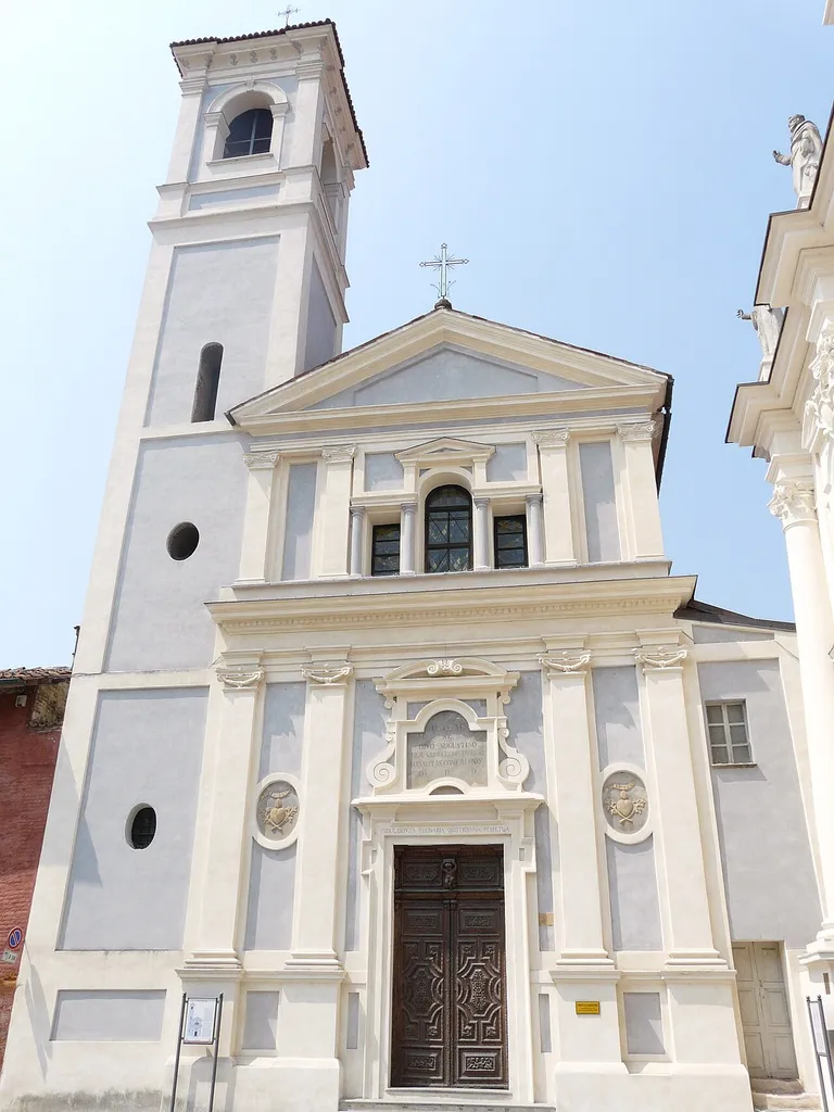 Chiesa di Sant'Agostino, Cherasco, Piemonte, Italia