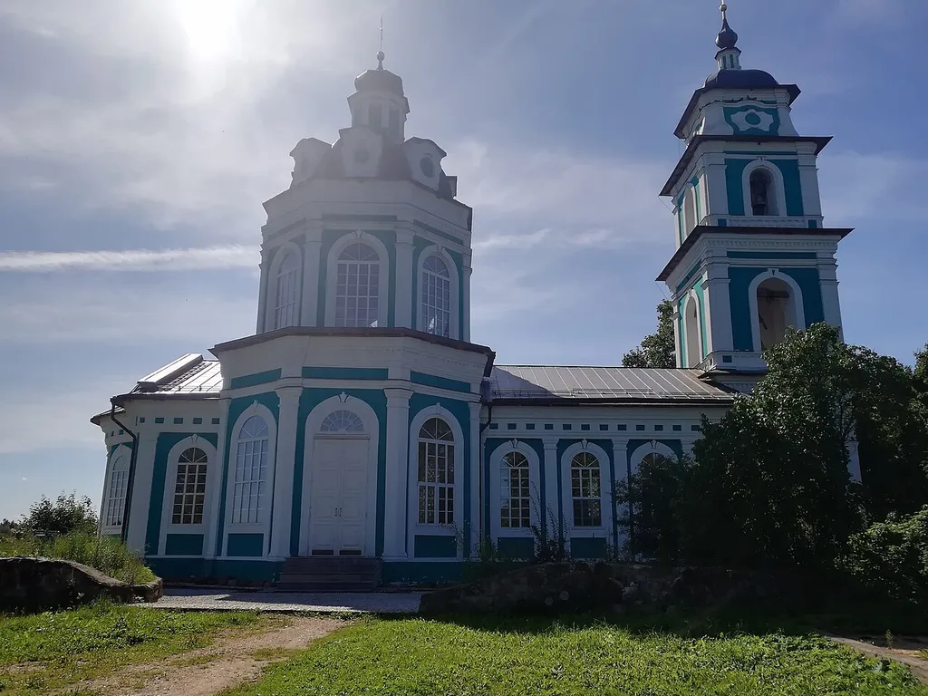 Церковь Успения Богородицы в д. Столбушино Новоржевского района Псковской области