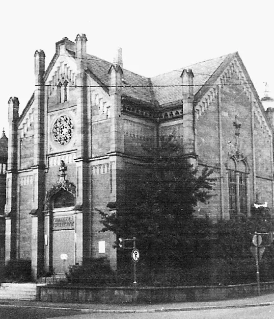 Anglikanische Kirche in Bad Kissingen; Bau 1862 - Abriss 1968