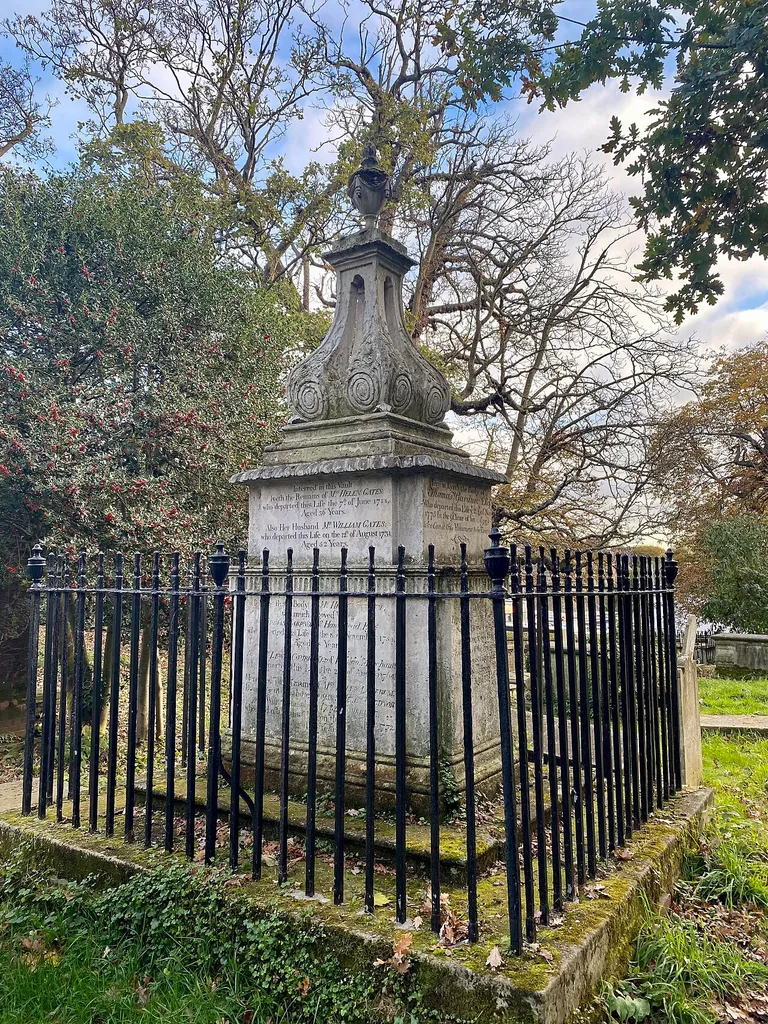 The tomb of Thomas Gardnor, St John-at-Hampstead, Hampstead This is a photo of listed building number 1067366.