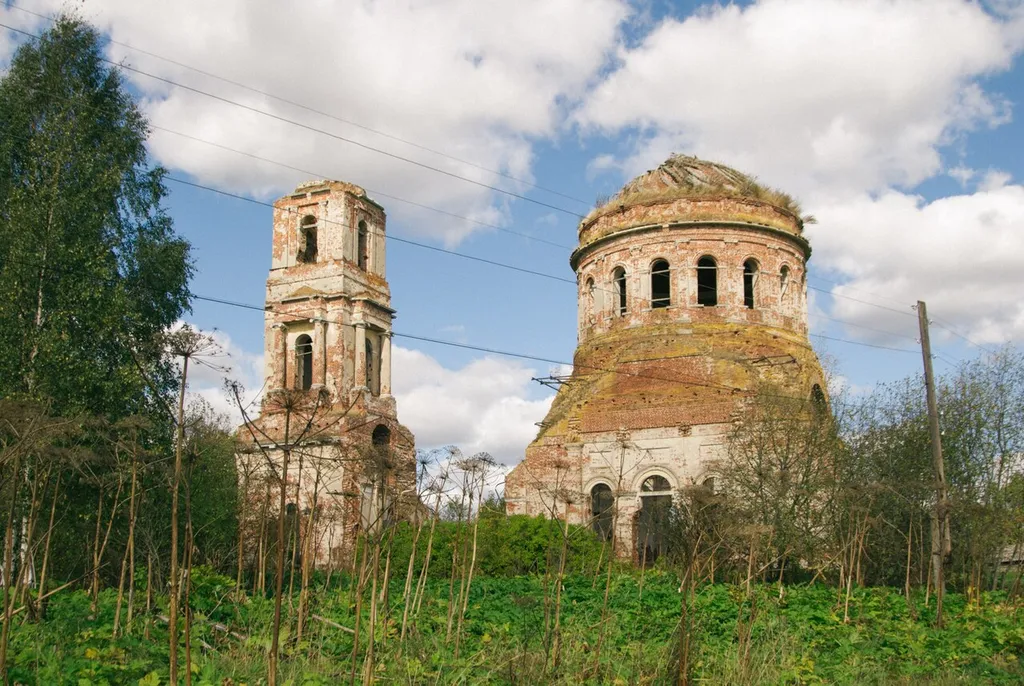 Церковь Преображения: Дуброво, Горицы, Кимрский район, Тверская область