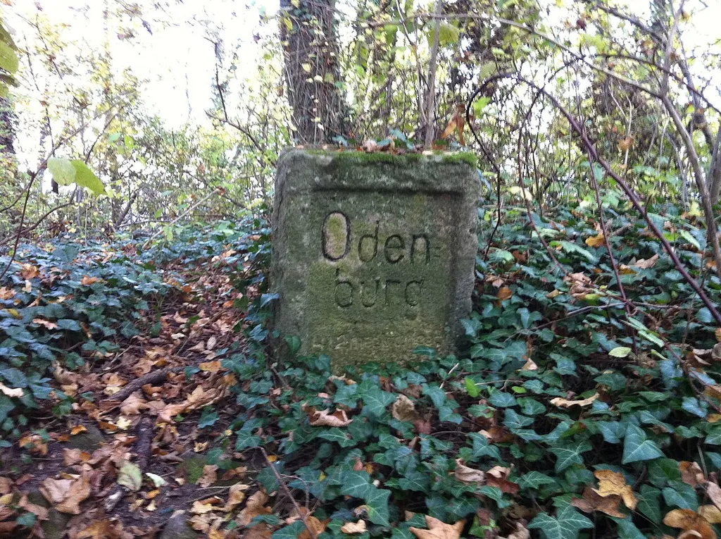 Remains of the Ödenburg between Tübingen (Germany) and Hirschau (Germany) on the Spitzberg