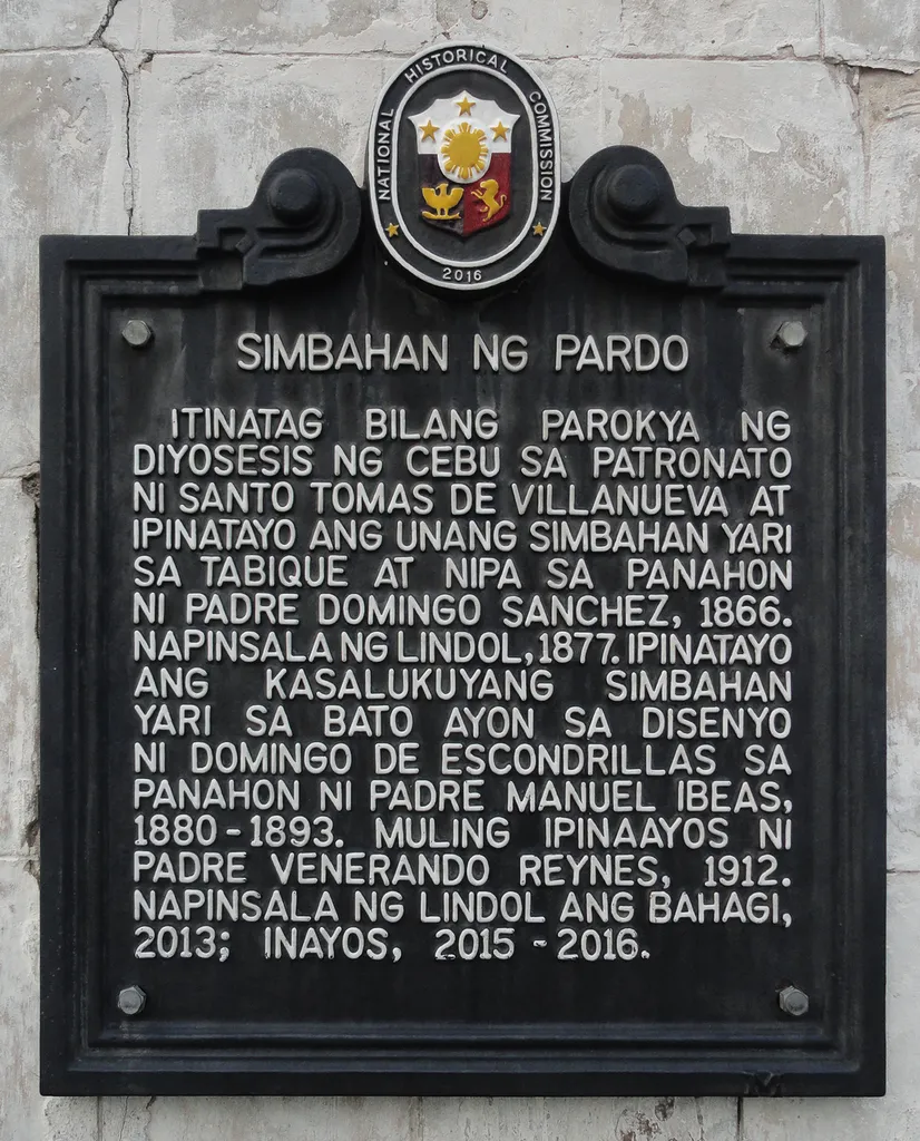 Simbahan ng Pardo NHCP Historical Marker