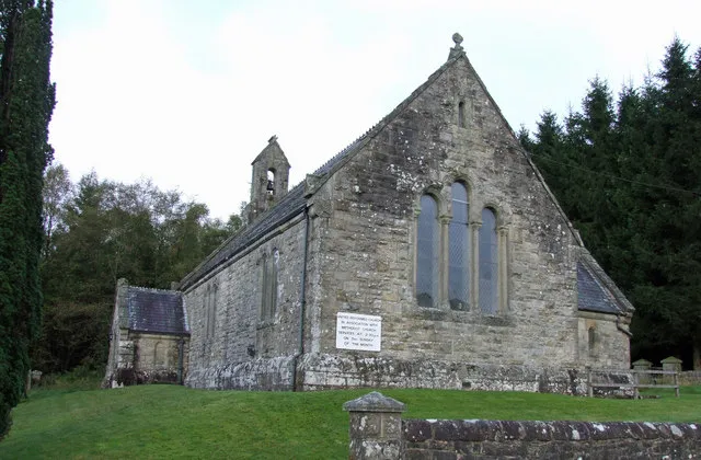 United Reformed Church at Kielder, Northumberland, seen from the southeast