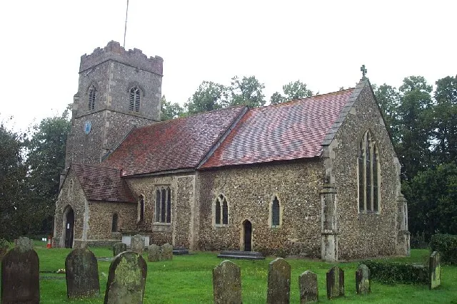 Church of St Peter in Henley, Suffolk, England. A Grade I listed medieval church.
