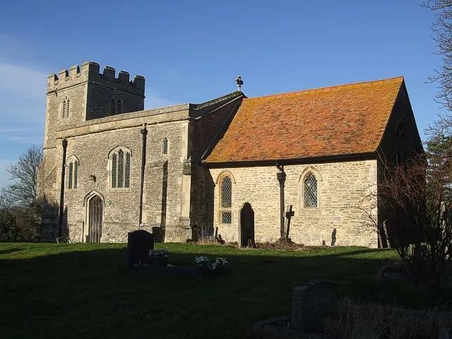 St Michael and All Angels' parish church, Edgcott, Buckinghamshire, seen from the southeast