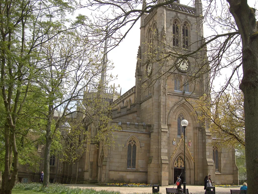 Photograph of Blackburn Cathedral, Lancashire, England