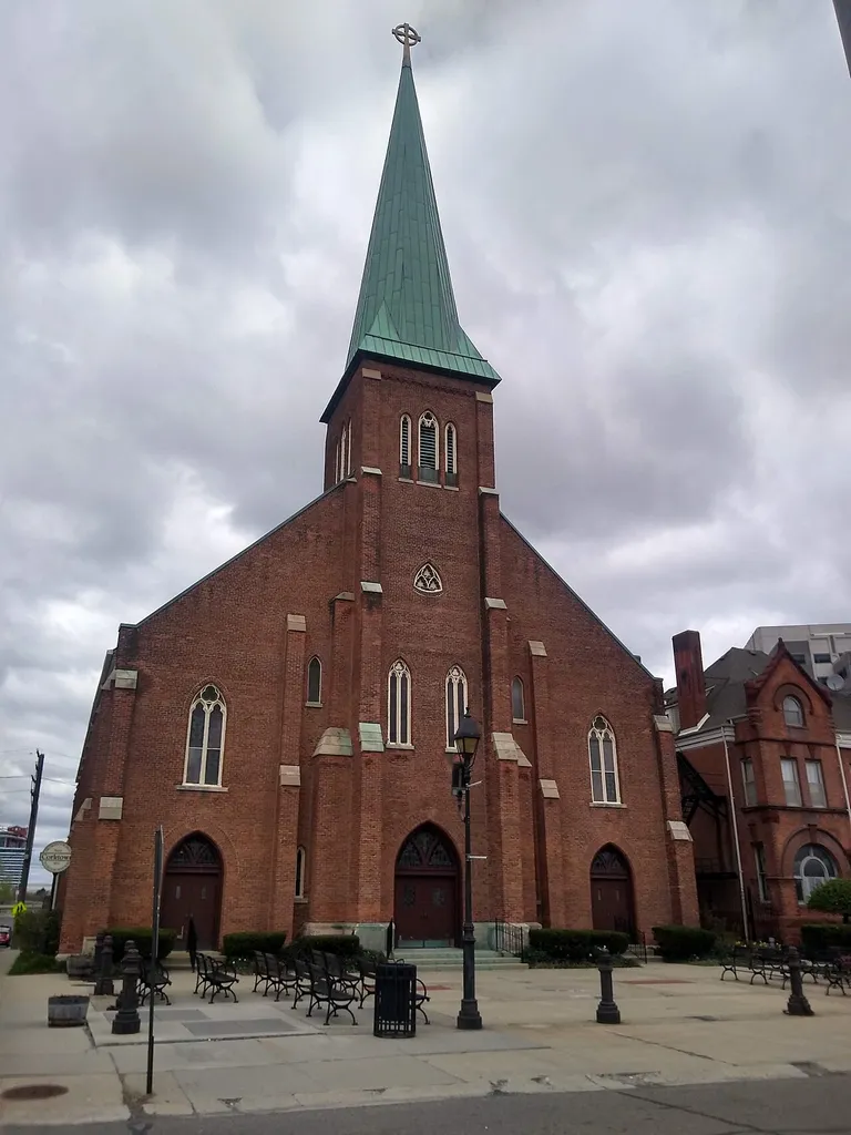 Picture of the Most Holy Trinity Church in Detroit