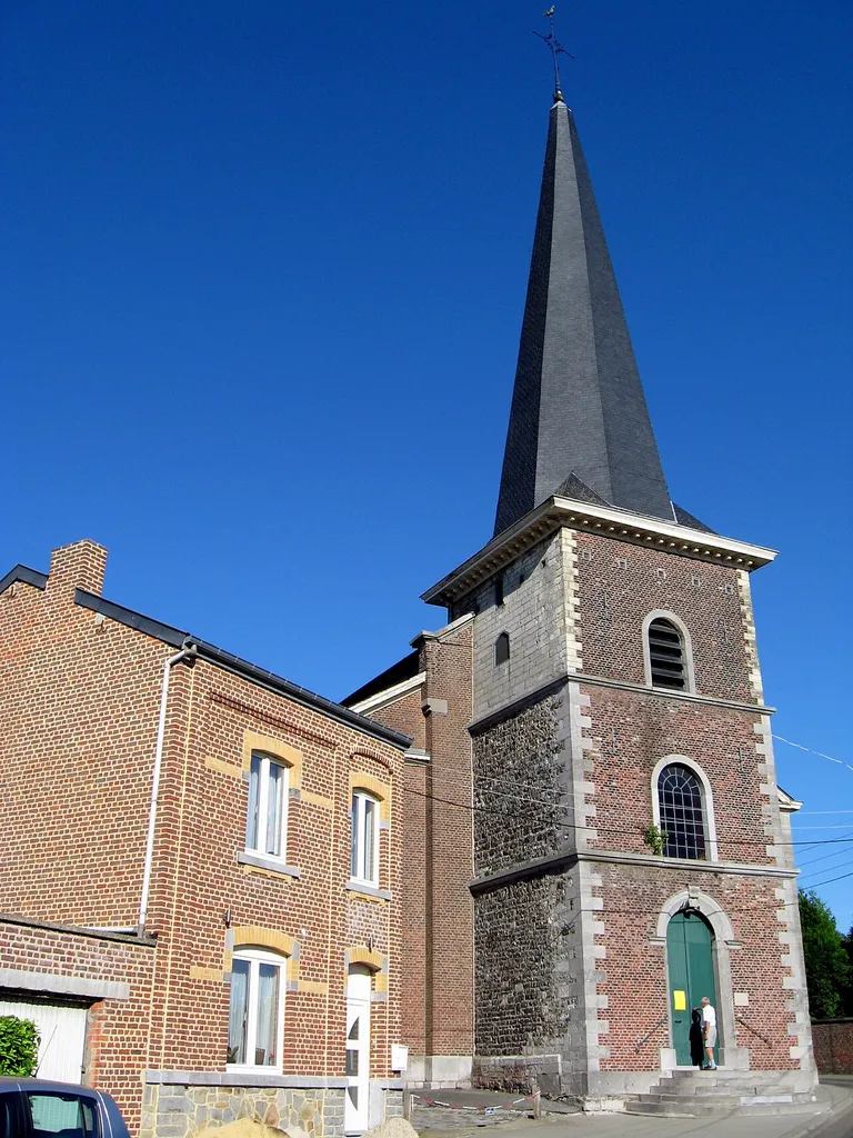 Church of Saint Simeon in Houtain-Saint-Siméon, Oupeye, Liège, Belgium