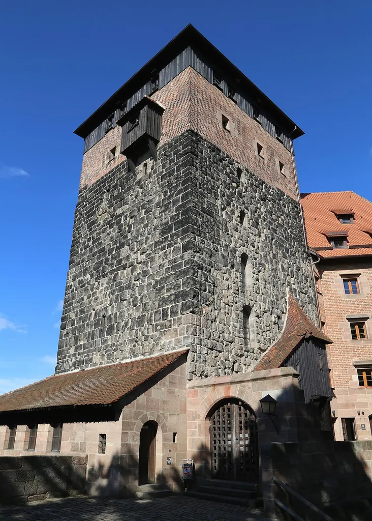 Wachturm Burg 3 in Nürnberg