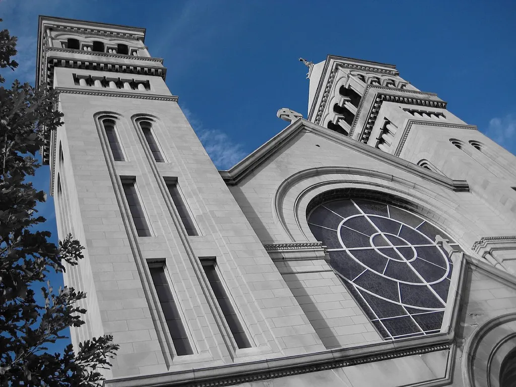 St. Vincent DePaul Catholic Church Facade, Chicago, IL