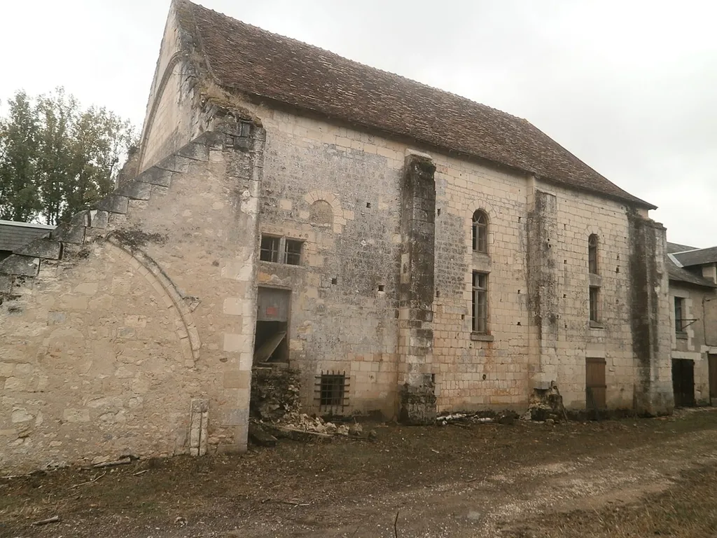 Vue générale de l'ancienne église abbatiale.
