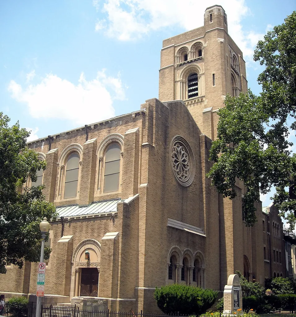 Universalist National Memorial Church on 16th Street, NW in the Dupont Circle neighborhood of Washington, D.C.