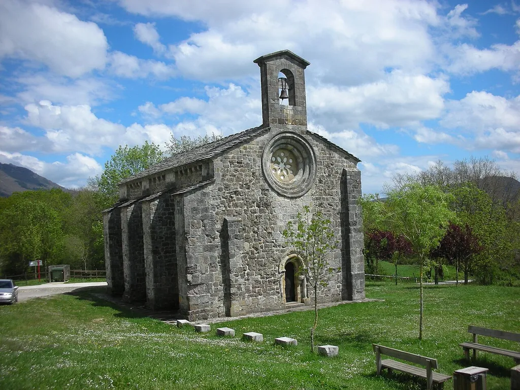 Roman Medieval church in Navarra