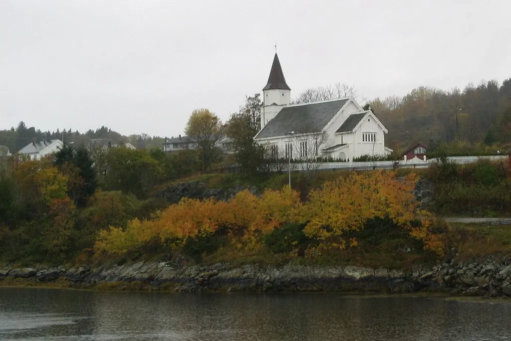 Sandstad church, Sandstad, Hitra, Sør-Trøndelag, Norway