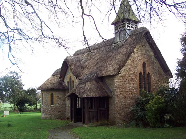 St Georges Church, Langham This tiny thatched church, built in 1921 as a memorial to those from the hamlet of Langham who died in WWI. It was designed by C. P. Ponting in Arts and Crafts Gothic. There are no regular services but Eucharist is celebrated at Christmas, Easter and Pentecost.