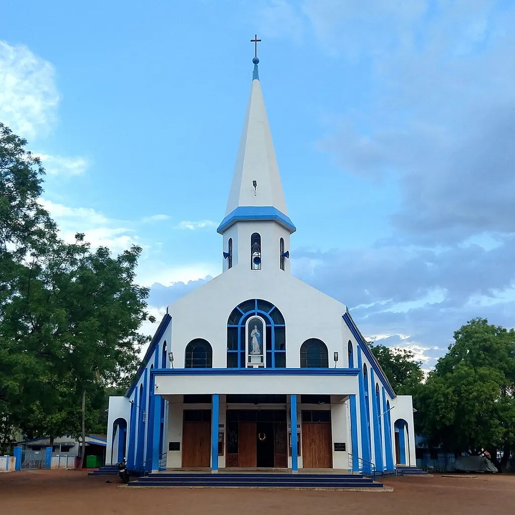 Alangara Annai Cathedral Church, Sivagangai.