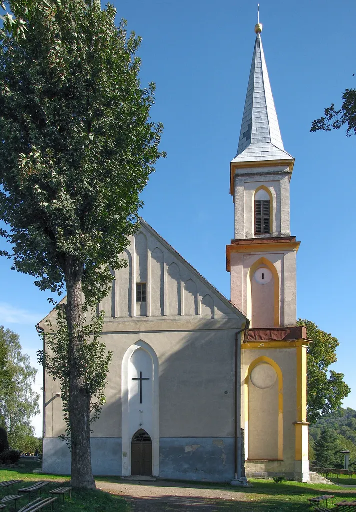 Dziećmorowice, kościół par. p.w. św. Jana Apostoła, 1827-29