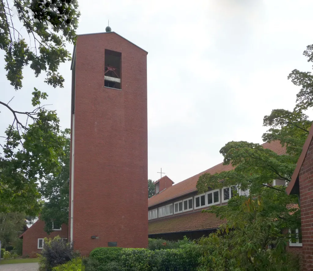 Lutheran Paul Gerhardt Church in Bremen-Roennebeck