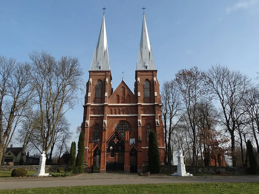 Roman Catholic Church, Pabiržė, Biržai district, Lithuania