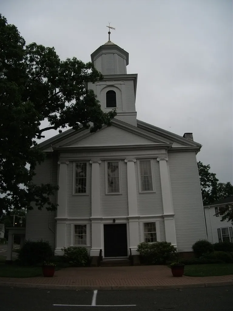 First Congregational Church, East Longmeadow, Massachusetts This is an image of a place or building that is listed on the National Register of Historic Places in the United States of America. Its reference number is 78000444 (Wikidata).