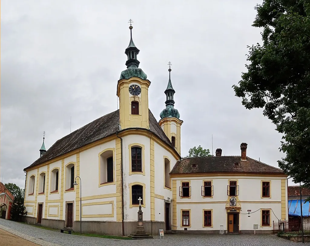 Church of the Holy Trinity in Opočno, Hradec Králové Region, Czechia