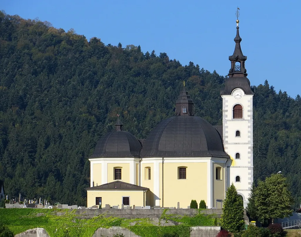 Saint Vitus' Church in Preserje, Municipality of Brezovica, Slovenia