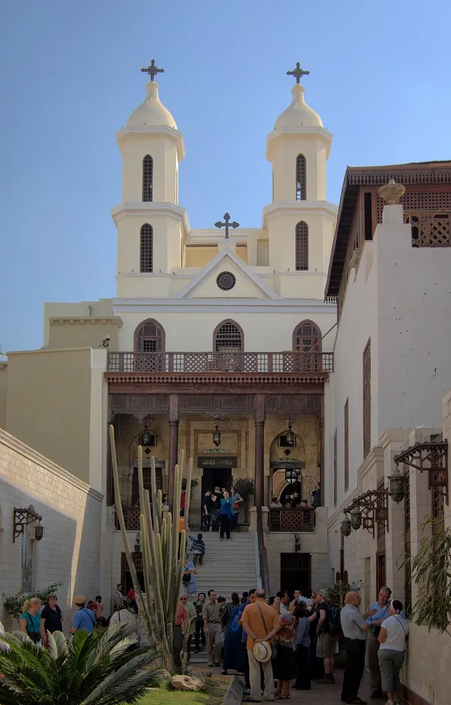 The "Hanging Church" in Cairo