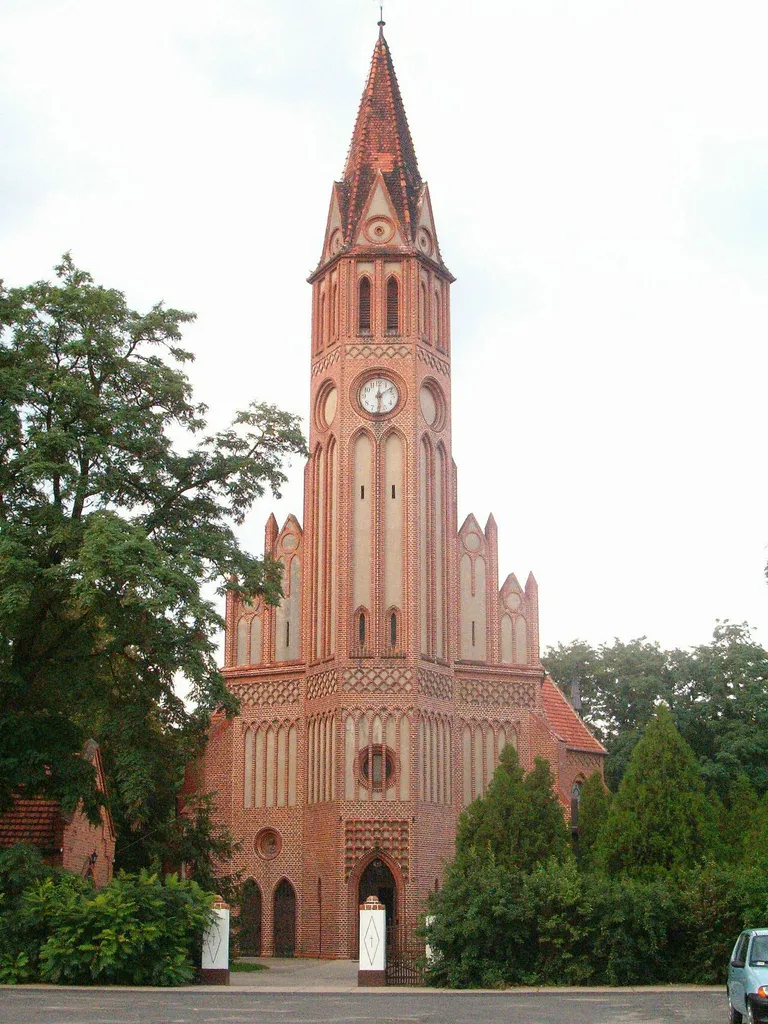 Saint Lawrence church in Kamieniec, Poland