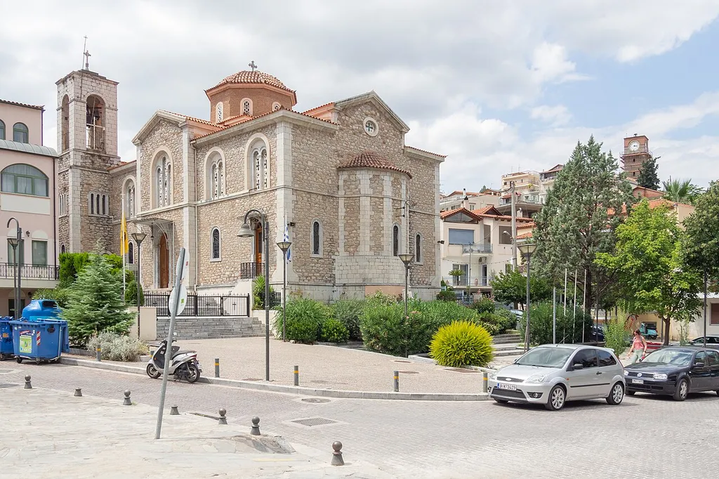 The metropolitan church of Presentation of Mary in Livadeia.