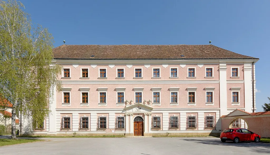 Monastery of Conventual Franciscans in Asparn an der Zaya - houses today the Winecountry-museum, Lower Austria, Austria