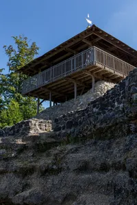 Medieval castle ruins Äussere Burg