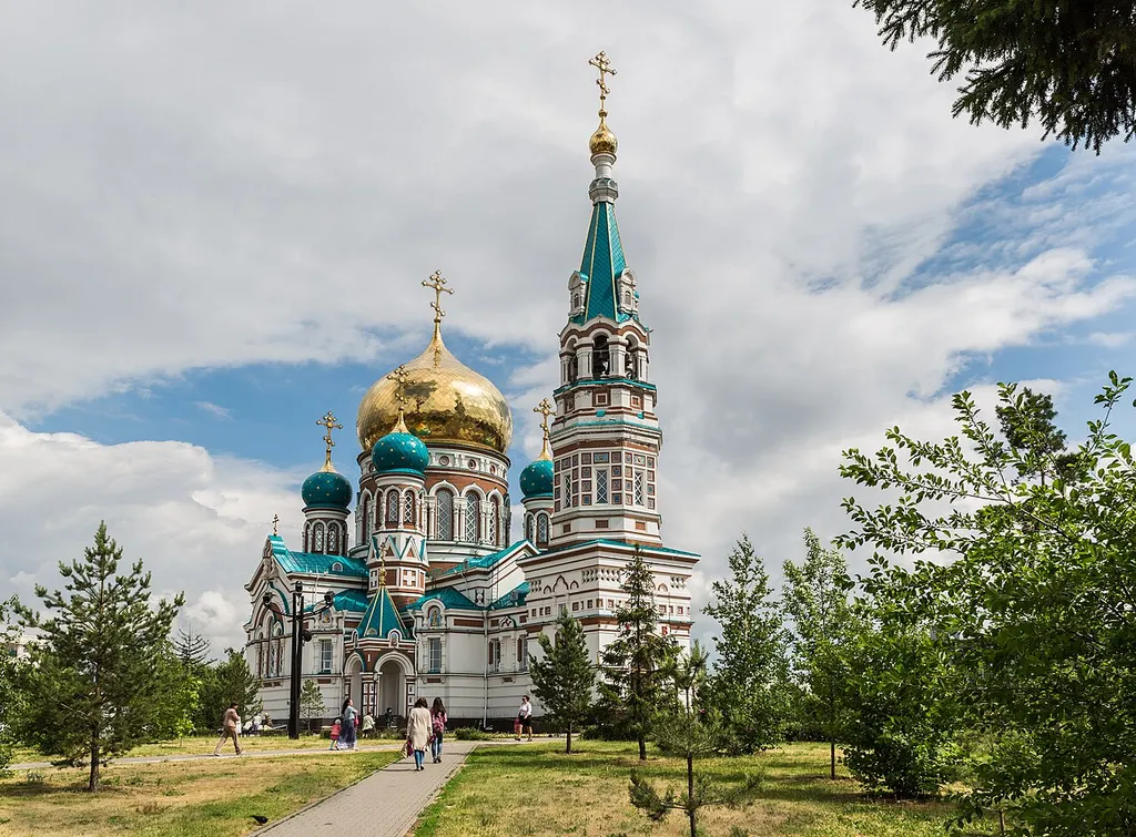 Siberia; Omsk city, Orthodox Church
